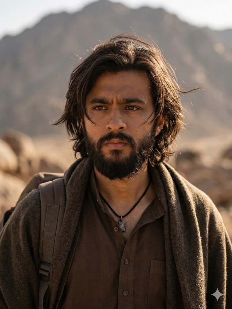 Dhurandhar Movie Hamza Portrait in Balochistan