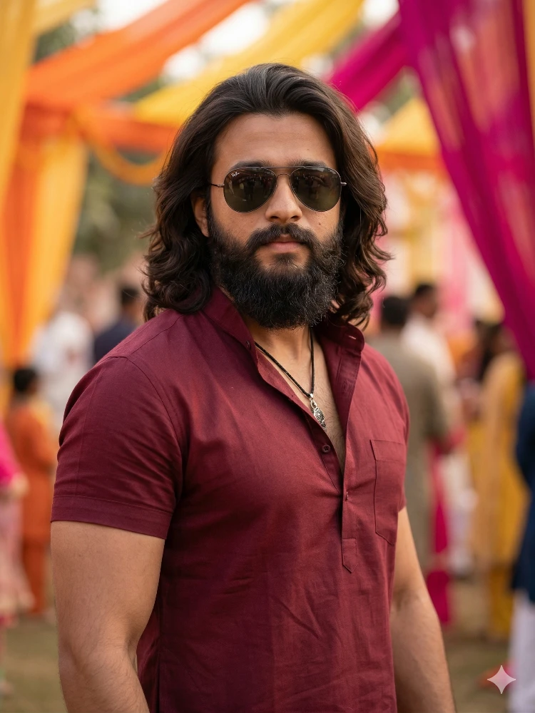 Dhurandhar Movie Portrait of Hamza Gemini Prompt