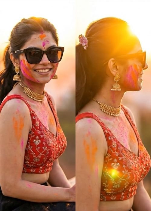 Holi Special Video Prompt of Women Playing Holi