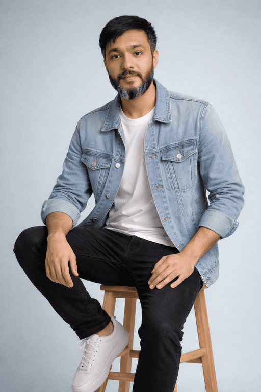 Photorealistic AI Studio Portrait Prompt